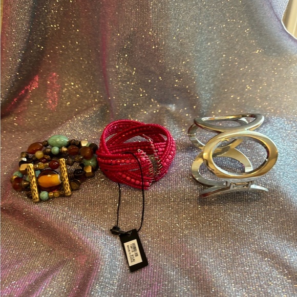 Two Brands Preimer Design & Romy Jewelry - Three Bracelets.